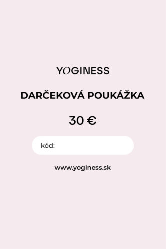 30 € darčeková poukážka