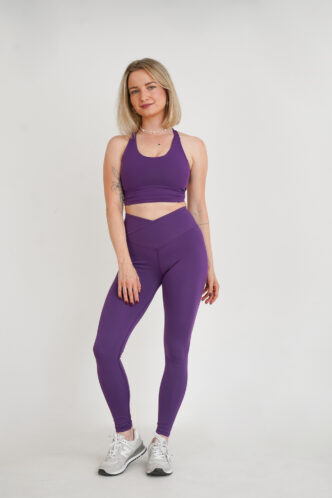 V-shape legíny VIOLET FIT by Piña Yoga